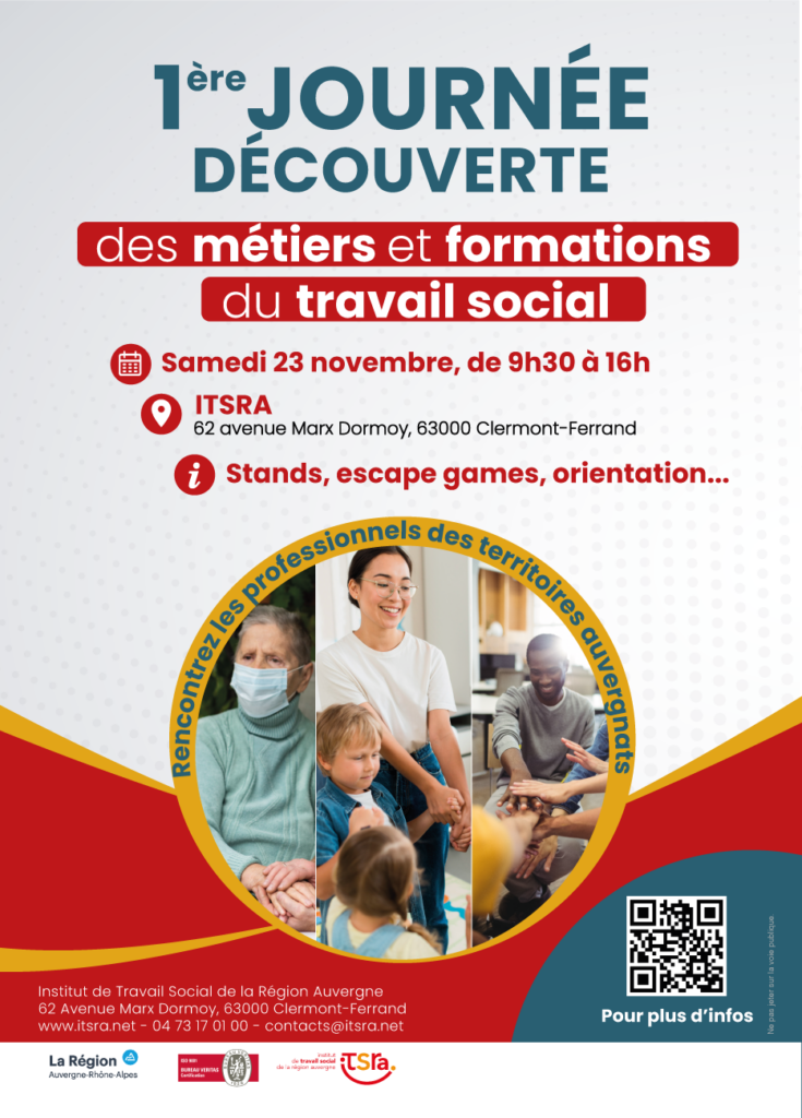 Journée découverte des métiers et formations du travail social